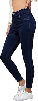 Miss Chase Women's Skinny High Rise Regular Stretchable Denim Jeans