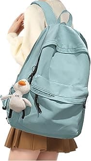 suradarSchool Backpack Middle High School Students Bookbag for Teens Girls Boy College Backpack for Women Men Casual Daypack