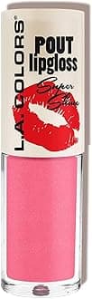 L.A. COLORS Pout Shiny Lipgloss, Smooch CLG644