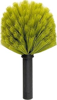 DOCAZOO Telescopic Pole for Cleaning - Window Cleaning Kit, Ceiling Cleaning, Feather Duster, Snow Removal, Window Squeegee, High Reach Indoor & Outdoor Kit - (Head Only - Cobweb Duster)