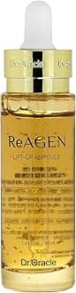 Lift-up Ampoule - Anti-aging daily Serum/Ampoule for Intensive elasticity, Smoothes fine lines and wrinkles for Dry, Sensitive, Mature Skin, 1.01 fl. oz/30ml, Dermatologist Tested by Dr.Oracle