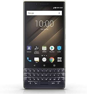 BlackBerry KEY2 LE (Lite) Dual-SIM (64GB, BBE100-4, QWERTY Keypad) (GSM Only, No CDMA) Factory Unlocked 4G Smartphone (Champagne/Gold) - International Version