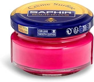 SAPHIR Creme Surfine Pommadier Shoe Polish - Beeswax Cream for Leather Products