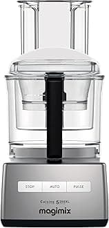 5200XL Food Processor - Multifunctional 7 in 1 Food Preparation, 3.6L BPA-Free Bowl, Professional Quality Ultra-Sharp Blades, Quiet Energy Efficient 1100W Motor With 30 Year Guarantee - Satin