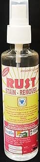 Redlin RUST STAIN REMOVER for garments & fabric cleaner (100gm x 1pc) - spray bottle, ready to use, new generation 10 seconds formula