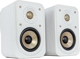 Polk Audio POLK AUDIO SIGNATURE ELITE ES10 Surround Speaker White ES10WH (Set of 2)