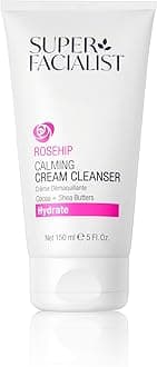 Hydrate Calming Creamy Cleanser- Ultra-Gentle Cleanser & Makeup Remover with Shea Butter, Cocoa Butter & Vitamin B 5 for Sensitive Skin, Hydrating & Vegan Friendly, 150ml