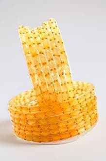 Rain Drop Glass Bangles Set For Women And Girls | Light Weight Bangles | Traditional Transparent Fancy Glass Chudi Set for Wedding, Party (12 Bangles)