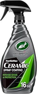 Hybrid Solutions Ceramic Spray Coating, High Shine Car Wax, Offers Durable Paint Protection, Extreme Water Beading Action, Safe for Glass, Wheels, Trim and More, 16 oz (Pack of 1)