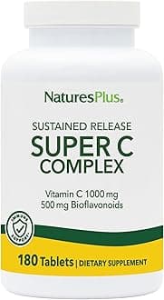 Super C Complex Sustained Release 1000 Mg. 180 Tablets 49869