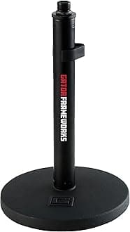 Gator Frameworks Standard Desktop Microphone Stand with Fixed Height (GFW-MIC-0600)