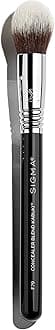 Sigma Beauty F79 Concealer Blend Kabuki Brush - Concealer Brush for Stippling and Blending - Smooth, Even Application - Vegan, Hypoallergenic, Synthetic Makeup Brush