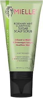 Rosemary Mint Pre-Shampoo Clarifying Sugar Hair Scalp Scrub, 6 Ounce