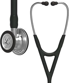 3M Littmann Cardiology IV Diagnostic Stethoscope, 6152, More Than 2X as Loud, Weighs Less, Stainless Steel Chestpiece, 27" Black Tube