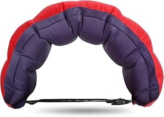 Lewtemi 1 Pcs Inflatable Swim Belt Pool Flotation Portable Waist Aid for Adults Adjustable Swimming Training Aid Waist Belt with Buckle and Rope for Beginner