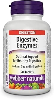 Digestive Enzymes for Proteins and Carbohydrates, 90 Tablets