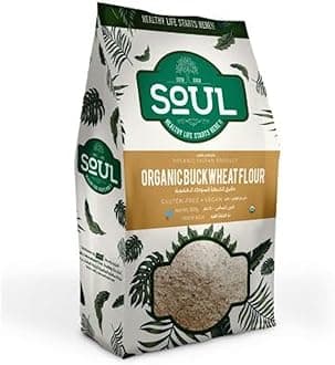 SOUL ORGANIC BUCKWHEAT FLOUR 500GM