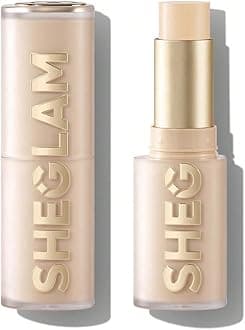 SHEGLAM Skin Magnet High Coverage Foundation Stick Longwear Medium Face Makeup for All Skin Types-Linen