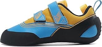 GVONGClimbing Shoes Mens Light Anti-Slip Indoor Outdoor Rock Climbing Sneaker for Beginners Professional Climbers