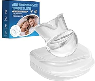 Snoring Solution - Anti Snoring Device Mouthpiece Mouth Guard for Men and Women, Tongue Retaining Snore Stopper-YT2