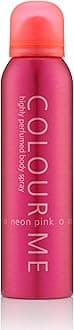 COLOUR ME Neon Pink Perfume for Women. 150ml Body Spray, Luxury Fragrance - Womens Perfume, Long Lasting Fragrance for Women by Milton-Lloyd
