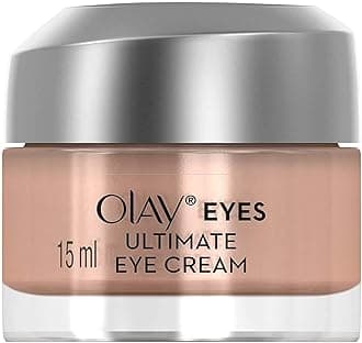 olay eye cream | Reduces Dark Circle, Wrinkles and Puffiness | With Peptides and Niacinamide | Normal, Oily, Dry & Combination Skin l Paraben & Sulphate free | (15ml, (Ultimate Eye Cream)