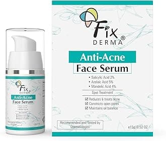 2% Salicylic Acid Serum for Anti Acne & Spot Treatment with 5% Azelaic Acid & 4% Mandelic Acid | Anti Acne Face Serum | Face Serum for Men & Women | Face Serum for Oily Skin - 15g…