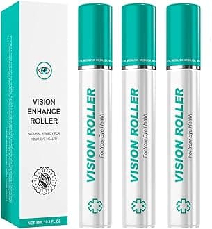 Vision Enhance Roller Medilisk,Medilisk Ophthalmic Vision Enhance Roller, Vision Enhance Roller Eye Massage Roller, Enhances Visual Clarity, Relieve Eye Strain, Relief Dry Dryness (3PCS)