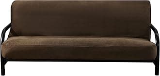 OctoRose Full Size Bonded Classic Soft Micro Suede Futon Cover (Chocolate Brown) by OctoRose
