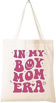 LIBIHUA Boy Mom Club - Gender Reveal & New Baby Gift - Shoulder Bag Tote