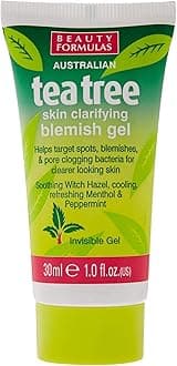 3 x Tea Tree Skin Clarifying Blemish Gel Formulas for Beauty - 30ml