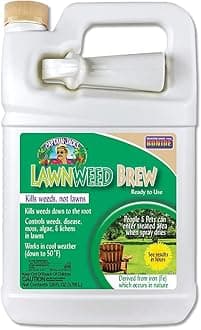 Bonide Captain Jack's Lawnweed Brew Ready-to-Use, 128 oz, Lawn Weed Killer, Approved for Organic Gardening
