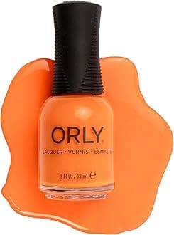 Orly Neon Nail Polish Colors for Summer | Bright Shades and a Confetti Topper for Summer Neon Nails | 0.6fl oz (A Vibe, 0.6 fl oz)