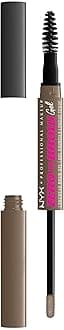 NYX PROFESSIONAL MAKEUP Zero to Brow Longwear Brow Gel - Ash Brown - Transfer-resistant, fade-resistant, and smudge-resistant (Vegan)