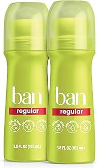 Ban Roll-On Regular Deodorant Twin Pack (2pc - 3.5 Ounce)