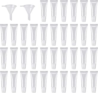 HRLORKC 10ml Empty Tubes Lip Gloss Containers -40 Pieces