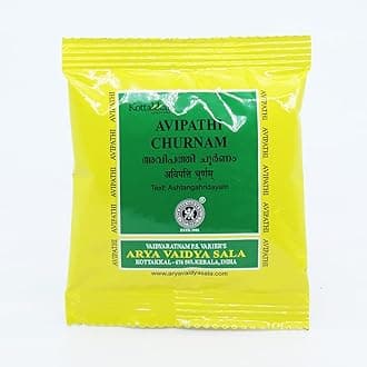 Avipathi Churnam-10GM, (Pack Of 5), Of Arya Vaidya Sala Kottakkal and get Golden Oldie Herbs®, Sukanthi Pills-1gm
