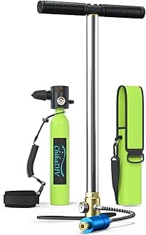 CHIKADIV C300 Mini Diving Bottle 5-10 Minutes Small Oxygen Bottle Diving Respirator Oxygen Diving Equipment Water Bottle Recycler Diving