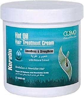 cosmo cosmetics Natural Hair Care Hot Oil Hair Treatment Keratin 600ml