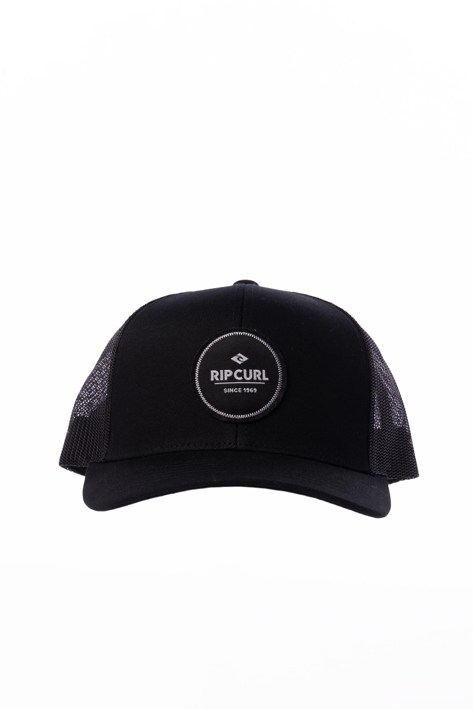 Men's Curve Peak, Structured Trucker Hat, Mesh Snapback Baseball Cap for Men, Adjustable