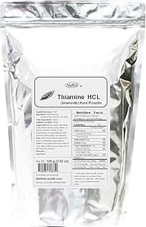 Thiamine HCL Vitamin B1 Pure Powder Energy (100 Grams (3.52 oz))