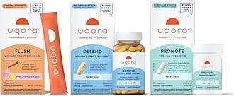 - Uqora Complete Regimen with Flush, Defend & Promote - Urinary Tract Support with D-Mannose, Vitamin C, Green Tea Extract, Probiotics & More - Comprehensive Bladder Health Support* - 3-Part Bundle