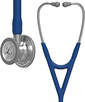 3M Littmann Cardiology IV Diagnostic Stethoscope, 6154, More Than 2X as Loud, Weighs Less, Stainless Steel Chestpiece, 27" Navy Blue Tube