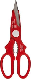 Kitchen Scissors | Multi Purpose Scissors Stainless Steel | Fish Scissors-(Red,Black,White Asorted Colours)