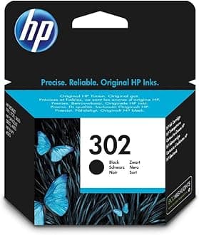 HP 302 Standard Capacity Black Original Ink Cartridge