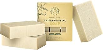 Crate 61 Castile Soap 3 pack, 100% Vegan Cold Process, scented with premium essential oils, for men and women, face and body. ISO 9001 certified manufacturer