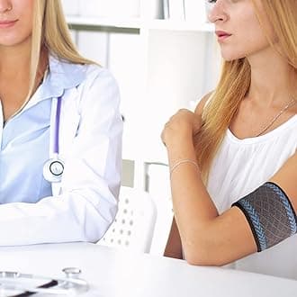 Diabetes Arm Band for Insulin Pod Monitoring Systems - Omnipod Dexcom Protects Insulin Pod - Washable and Reusable Replace Adhesive Patches Tape (XS, Blue)