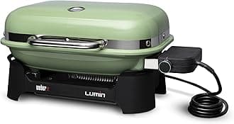 Weber91070901 Lumin Compact LT Electric Grill, Light Green
