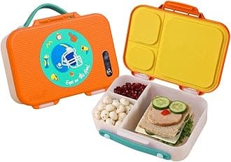 - rabitat Munchbee Bento Lunch Box 1000ml | 1+1 Year Brand Warranty | Tiffin Box for School | Kanjak Gifts for Girls | BPA Free, Leakproof & Durable Bento Design | Mad Eye
