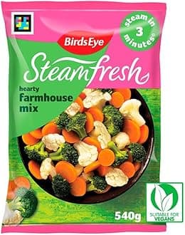 Birds Eye Steamfresh Hearty Farmhouse Mix, 540g (Frozen)